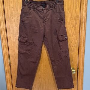Kuhl Women's Brown Ankle Cargo Pants